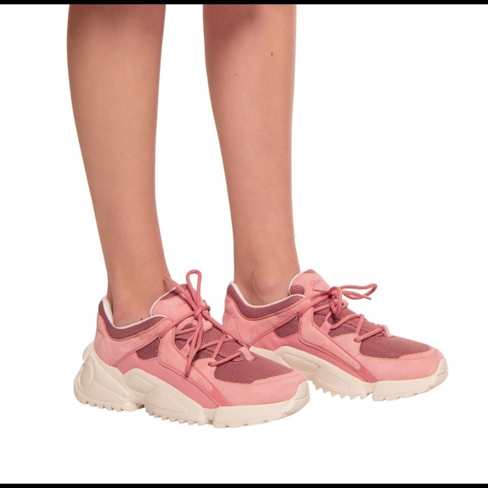 Salvatore Ferragamo sneakers.  7.5C